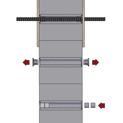 Elmenhorst Bauspezialartikel: Faserbeton-Stopfen-System