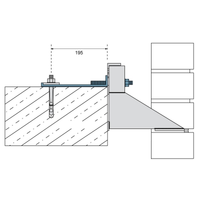 Elmenhorst Bauspezialartikel: Deckenadapter ELMCO – DA 
